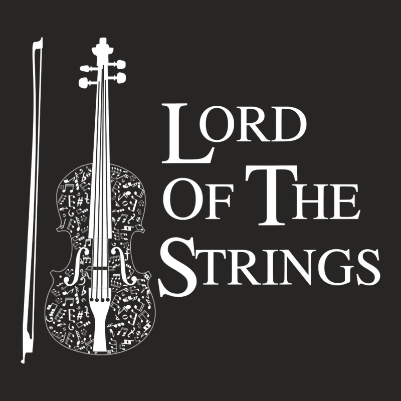 Lord Of The Strings Violin Music Lover Funny Gift T Shirt Ladies Fitted T-Shirt by RomanAllen89 | Artistshot