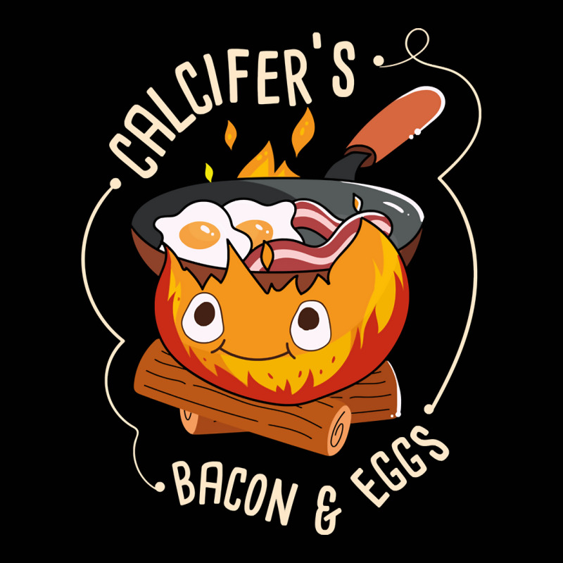 Calcifers Bacon And Egg I Camping Cooking I Bacon Pullover Hoodie Toddler 3/4 Sleeve Tee by koleuuwla | Artistshot