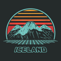 Iceland Retro Vintage 80s Style T Shirt Women's Triblend Scoop T-shirt | Artistshot