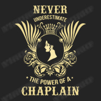 Never Underestimate The Power Of A Chaplain 3/4 Sleeve Shirt | Artistshot