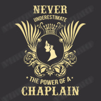 Never Underestimate The Power Of A Chaplain Vintage Short | Artistshot