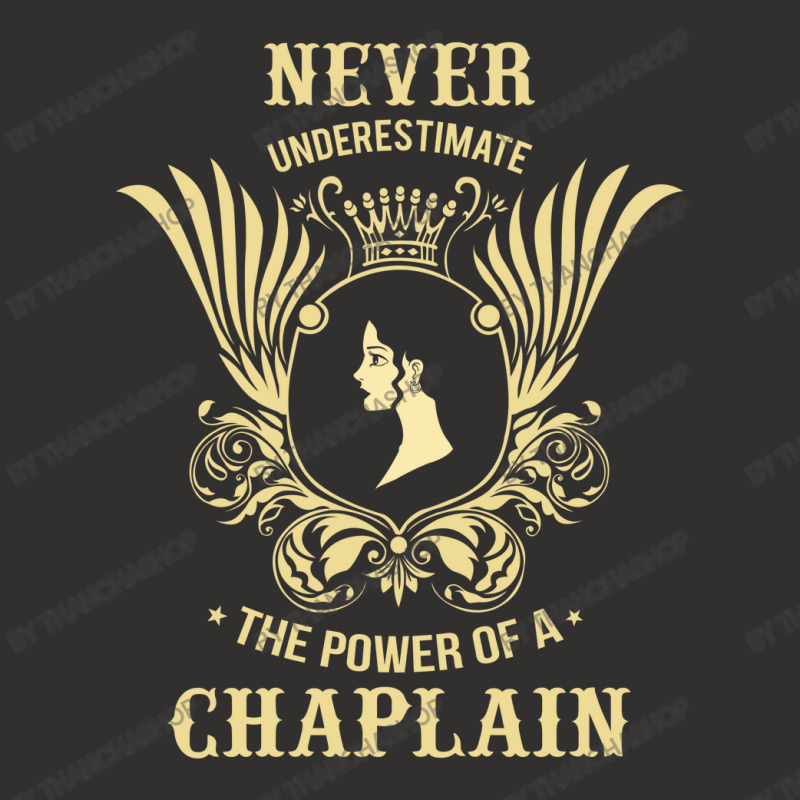 Never Underestimate The Power Of A Chaplain Champion Hoodie by thanchashop | Artistshot