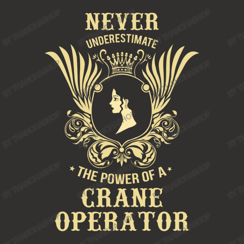 Never Underestimate The Power Of A Crane Operator Champion Hoodie | Artistshot