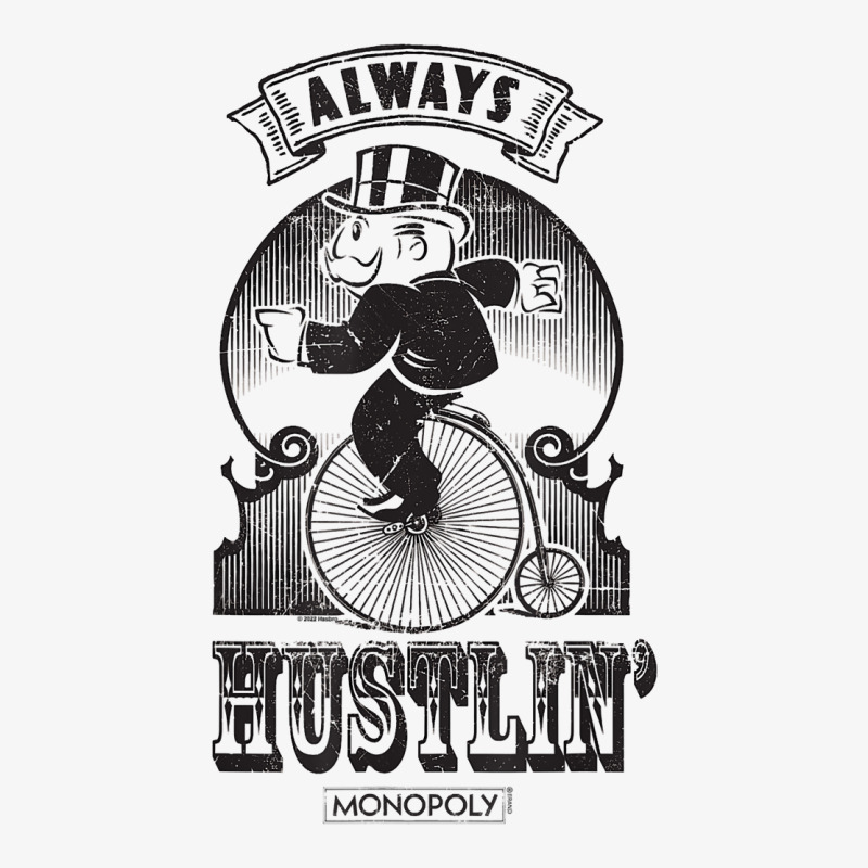 Monopoly Always Hustlin' T Shirt Ladies Fitted T-Shirt by koleuuwla | Artistshot