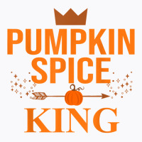 Pumpkin Spice King Coffee Lover Halloween & Thanksgiving T Shirt T-shirt | Artistshot