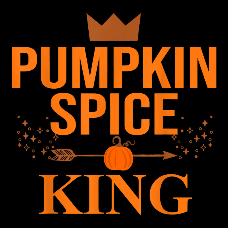 Pumpkin Spice King Coffee Lover Halloween & Thanksgiving T Shirt Men's Long Sleeve Pajama Set | Artistshot