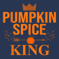 Pumpkin Spice King Coffee Lover Halloween & Thanksgiving T Shirt Men Denim Jacket | Artistshot