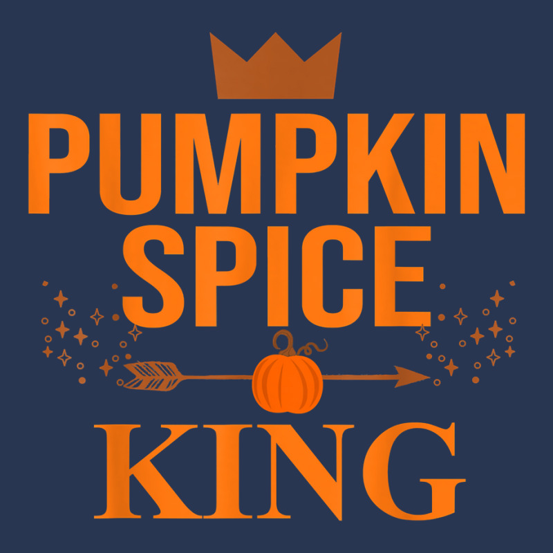 Pumpkin Spice King Coffee Lover Halloween & Thanksgiving T Shirt Men Denim Jacket | Artistshot