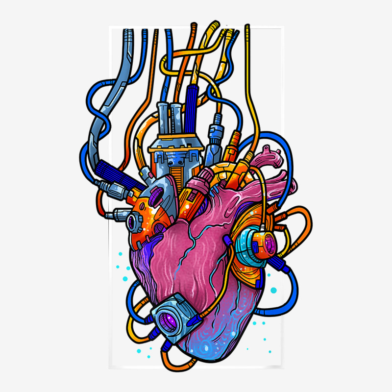 Cyborg Robot Heart Vaporwave Futuristic Cyberpunk Clothing T Shirt Classic T-shirt by jenneyljkalasoha | Artistshot