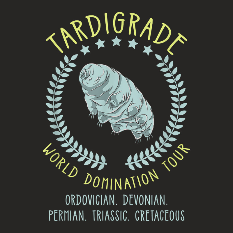 Tardigrade World Domination Tour Microbiologist Gift T Shirt Ladies Fitted T-Shirt by densonozmastonmq | Artistshot