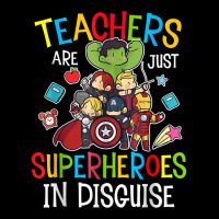 Teachers Are Superheroes Funny Back To School Teacher Gifts T Shirt Fleece Short | Artistshot