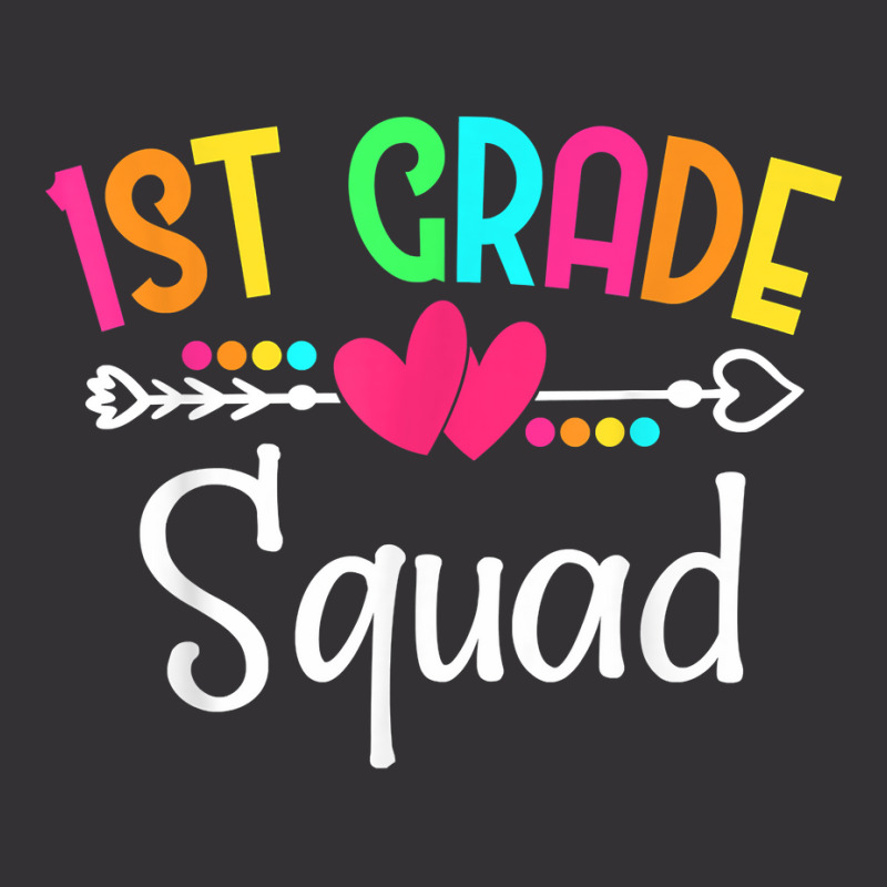 Team 1st First Grade Squad Teacher Student Back To School T Shirt Vintage Hoodie | Artistshot