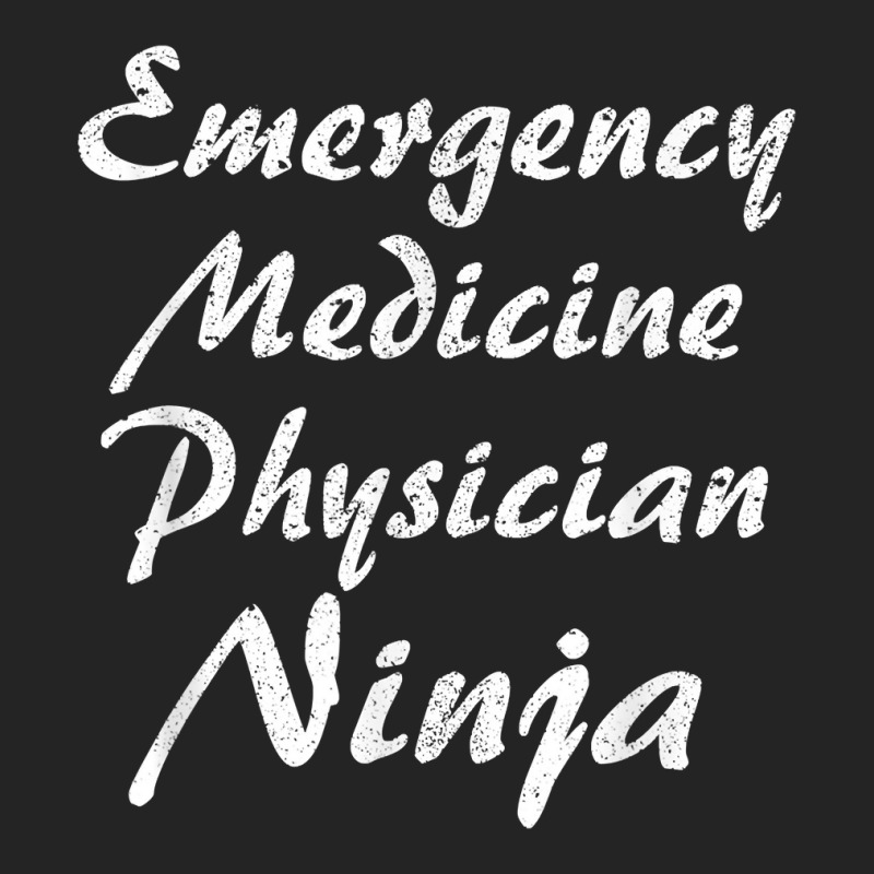 Emergency Medicine Physician Tshirt Occupation Work T Shirt 3/4 Sleeve Shirt | Artistshot