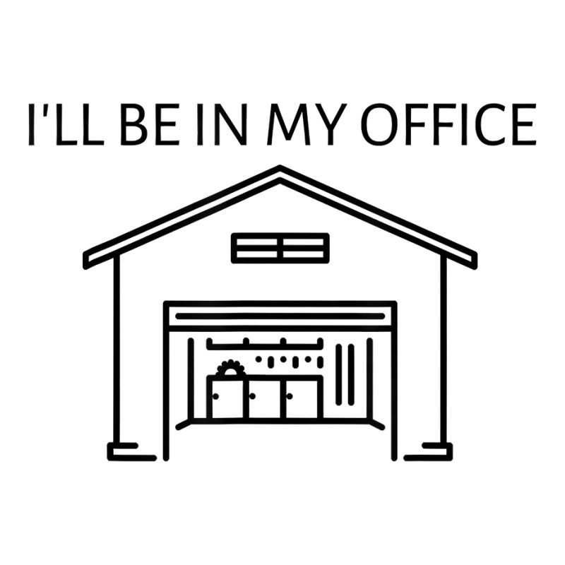 I'll Be In My Office (garage Workshop) T Shirt Crop Top by roopeedwrich76 | Artistshot