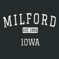 Milford Iowa Story County Ia Vintage T Shirt Women's Triblend Scoop T-shirt | Artistshot