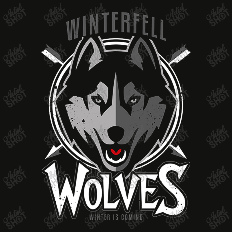 Winterfell Wolves Scorecard Crop Tee by Valerie_Art | Artistshot