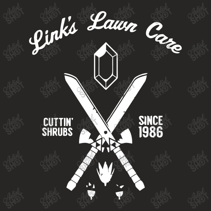 Links Lawn Care Ladies Fitted T-Shirt by Jacobs | Artistshot