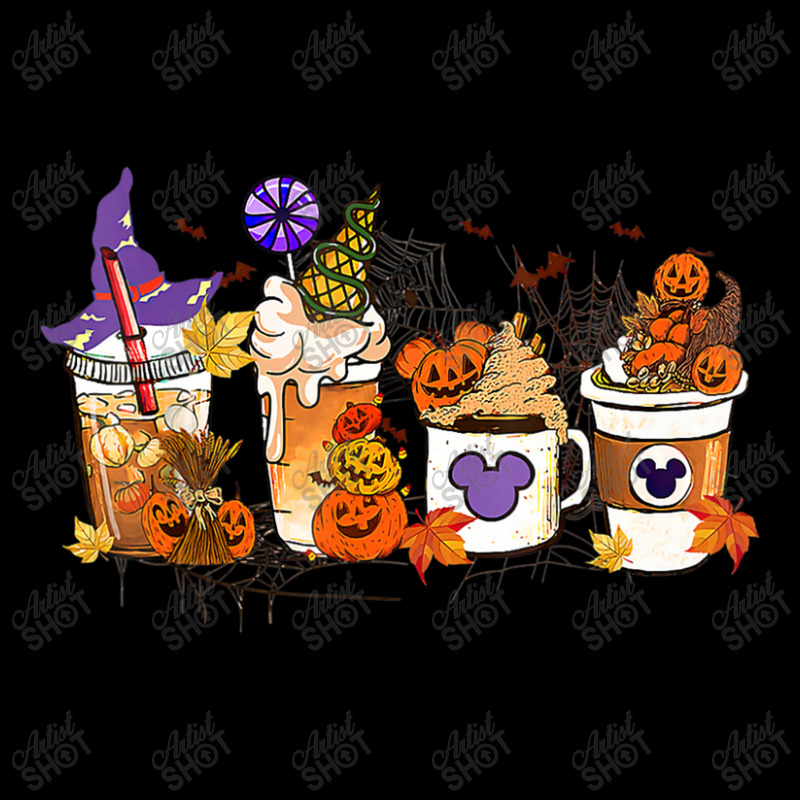 Halloween 2022 Spooky Season Pumpkin Iced Latte Coffee Adjustable Cap by BuenoBloom | Artistshot