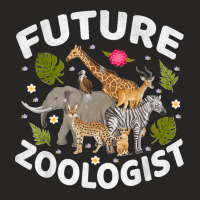 Future Zoologist Animal Zoo Safari Funny Ladies Fitted T-shirt | Artistshot