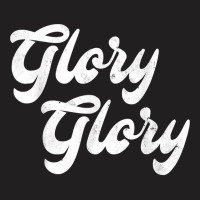 Vintage Glory Glory Game Day Fight Song T Shirt T-shirt | Artistshot