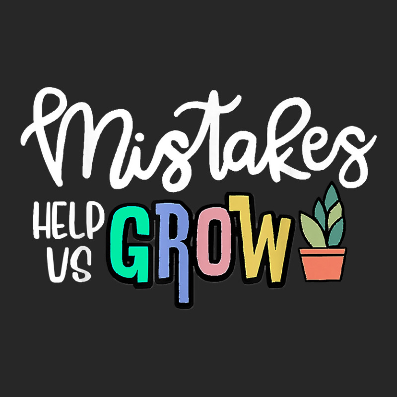 Mistakes Help Us Grow For Teacher And Student Inspiration T Shirt Men's T-shirt Pajama Set | Artistshot