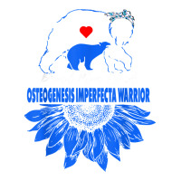 Womens Warrior Osteogenesis Imperfecta Awareness T Shirt Baby Tee | Artistshot