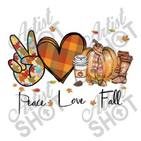 Peace Love Fall Autumn Season Pumpkin Halloween Coffee Lover Youth Hoodie | Artistshot