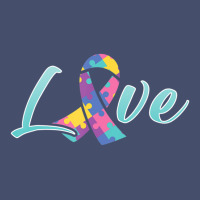 Love Autism Ribbon Autistic Awareness Support Special Needs Vintage Short | Artistshot