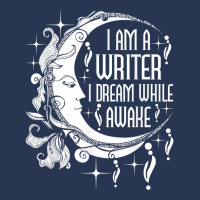 I Am A Writer I Dream While Awake Author Book Novelist Poet T Shirt Ladies Denim Jacket | Artistshot