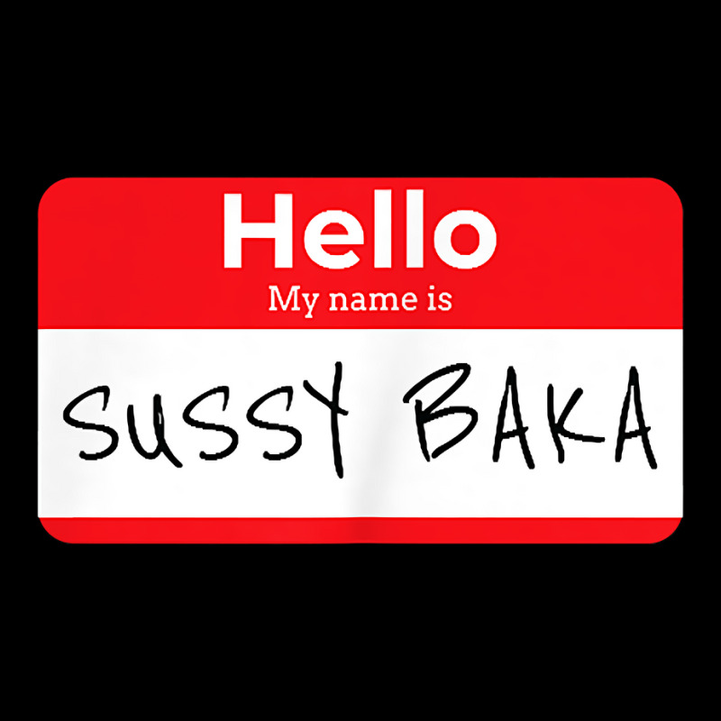 funny meme sussy baka, you're such a sussy baka' Sticker | Spreadshirt