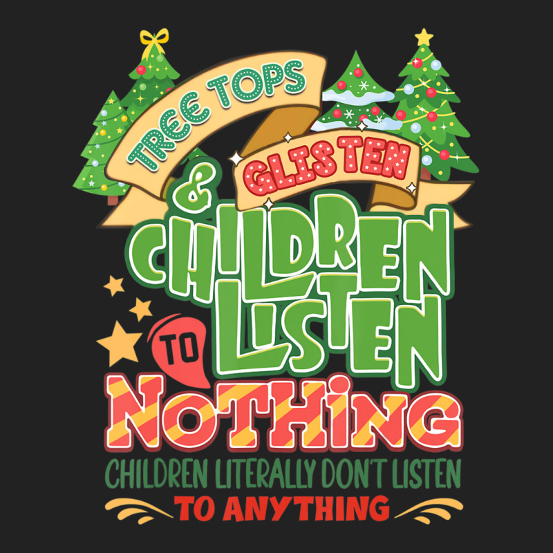 Tree Tops And Glisten Children To Nothing Christmas Backpack | Artistshot