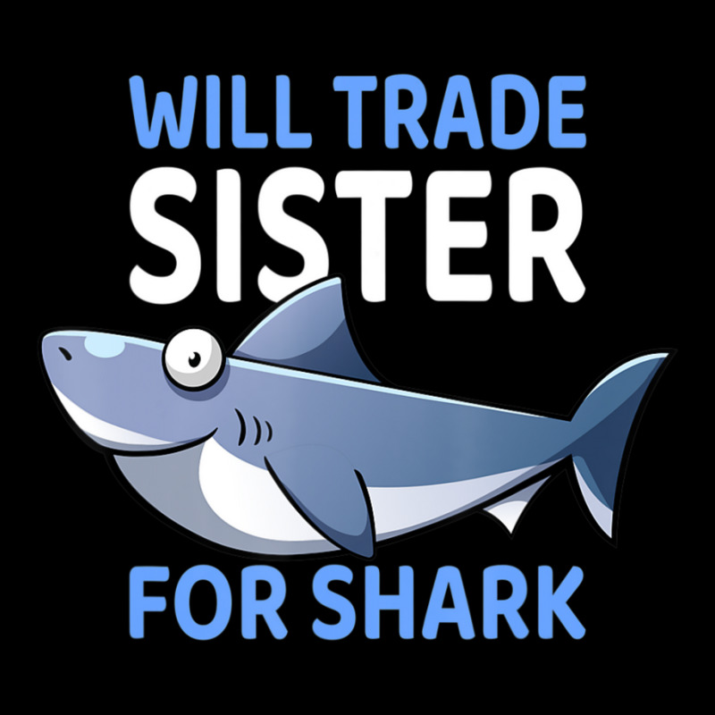 Will Trade Sister For Shark I Shark Fish I Kids Shark Crew Socks | Artistshot