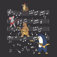 Music Sheet Musicians Animals For Children Vintage Short | Artistshot