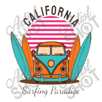 California Surfing Paradise Baby Bodysuit | Artistshot