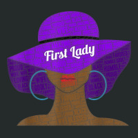 First Lady Pastor's Wife Church Hat Art T Shirt Women's Triblend Scoop T-shirt | Artistshot