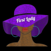 First Lady Pastor's Wife Church Hat Art T Shirt Cropped Hoodie | Artistshot