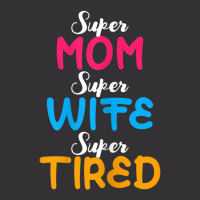 Womens Super Mom Wife Tired Family Mama Mother Children Vintage Short | Artistshot