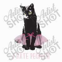 I Hate People Black Cat With Tutu Skirt Halloween Costume Coffee Mug | Artistshot