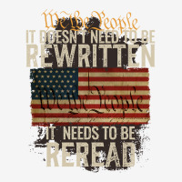 It Doesn't Need To Be Rewritten Constitution We The People Pullover Ho Adjustable Cap | Artistshot