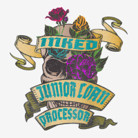 Junior Loan Processor Inked Skull Tattoo Backside Design T Shirt Toddler Hoodie | Artistshot