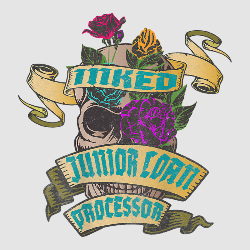 Junior Loan Processor Inked Skull Tattoo Backside Design T Shirt Exclusive T-shirt | Artistshot