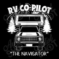 Rv Co-pilot Funny Camper Vacation Road Trip The Navigator Music Vintag Maternity Scoop Neck T-shirt | Artistshot