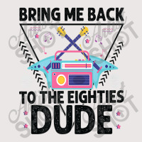 Bring Me Back To The Eighties Dude - Retro 80's Costume Cartoon Charac Pocket T-shirt | Artistshot