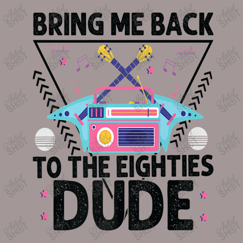 Bring Me Back To The Eighties Dude - Retro 80's Costume Cartoon Charac Vintage Hoodie | Artistshot