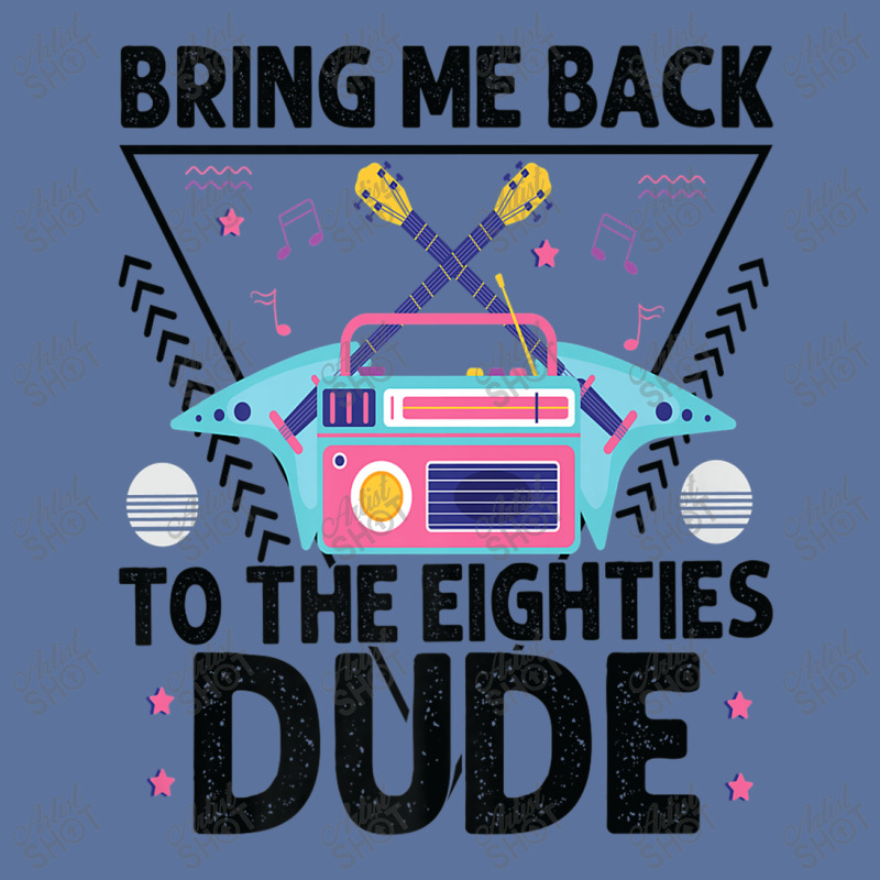 Bring Me Back To The Eighties Dude - Retro 80's Costume Cartoon Charac Lightweight Hoodie | Artistshot