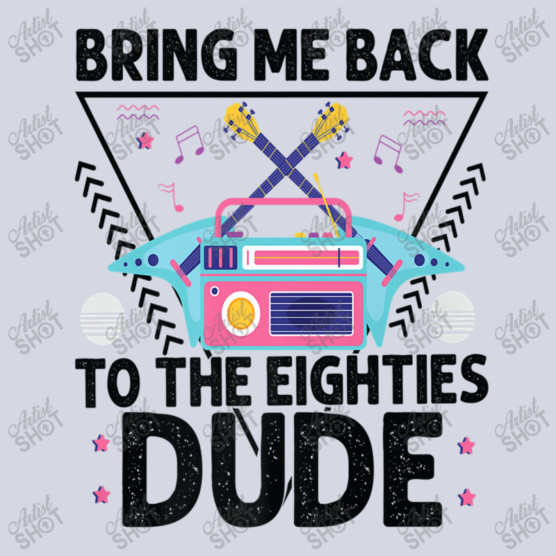 Bring Me Back To The Eighties Dude - Retro 80's Costume Cartoon Charac Fleece Short | Artistshot