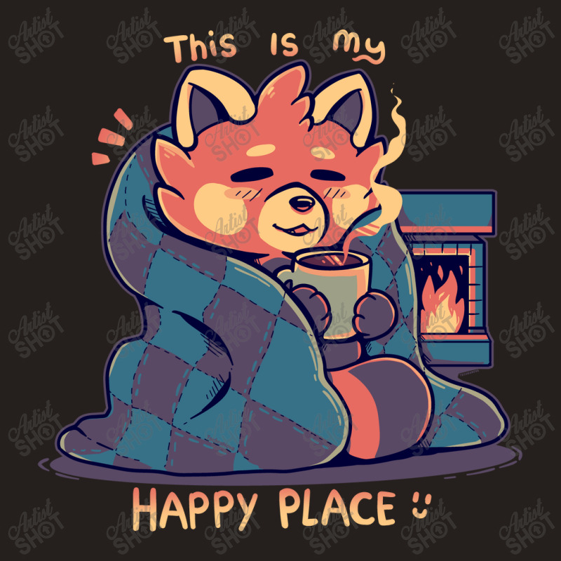 Happy Place At The Fireplace Tank Top | Artistshot