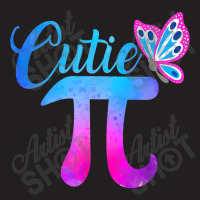 Cute & Funny Cutie Pi Math Pie Butterfly Adorable Math Pun T-shirt | Artistshot