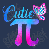 Cute & Funny Cutie Pi Math Pie Butterfly Adorable Math Pun Men Denim Jacket | Artistshot