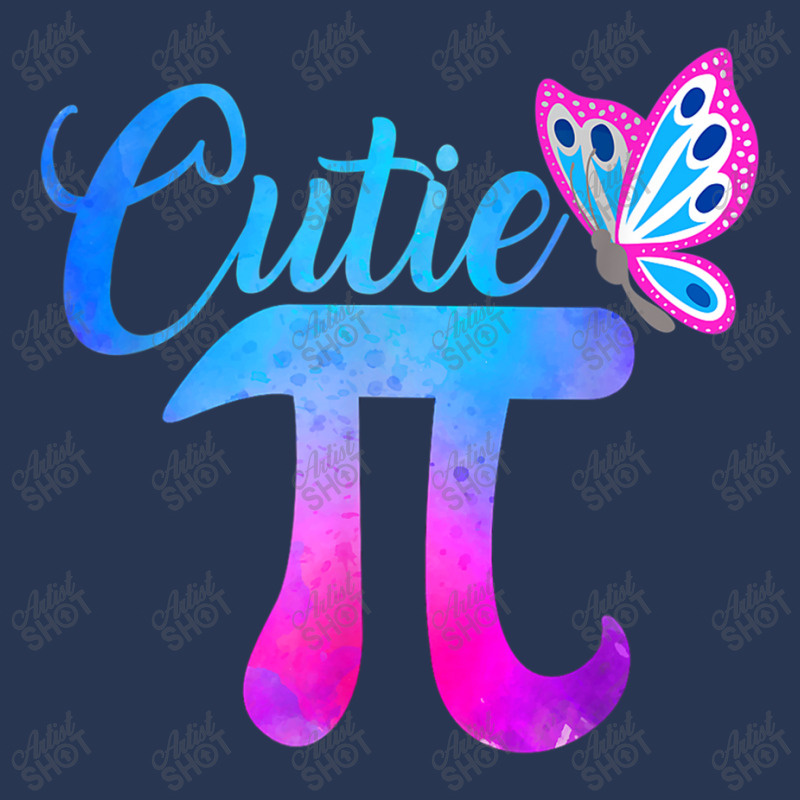 Cute & Funny Cutie Pi Math Pie Butterfly Adorable Math Pun Men Denim Jacket | Artistshot